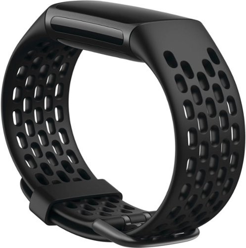 Fitbit Charge 5 Sport Accessory Band, Small - Black