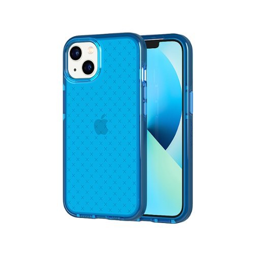 Tech21 Evo Check Case for Apple iPhone 13 - Classic Blue WORLDWIDE DELIVERY