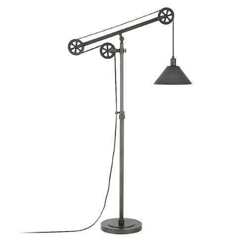 

Camden&Wells - Descartes Floor Lamp - Aged Steel