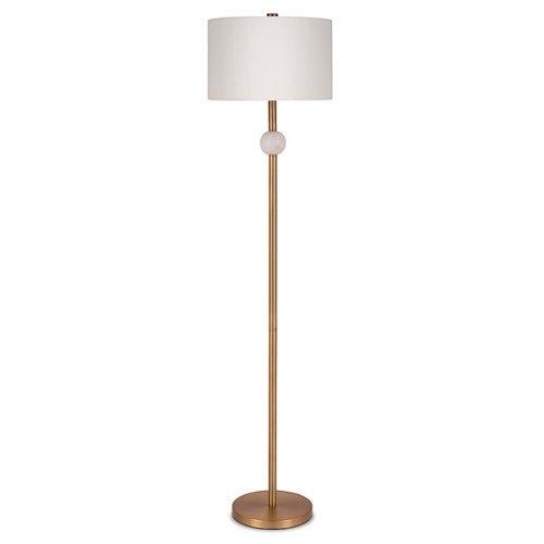 

Camden&Wells - Lorna Floor Lamp - Antique Brass/Alabaster