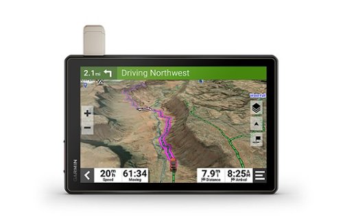 Garmin - Tread XL - Overland Edition 10" GPS with Built-In Bluetooth - Black