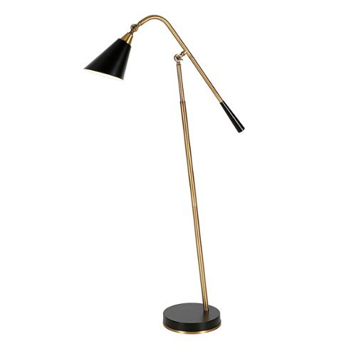 

Camden&Wells - Vidal Floor Lamp - Brass/Matte Black