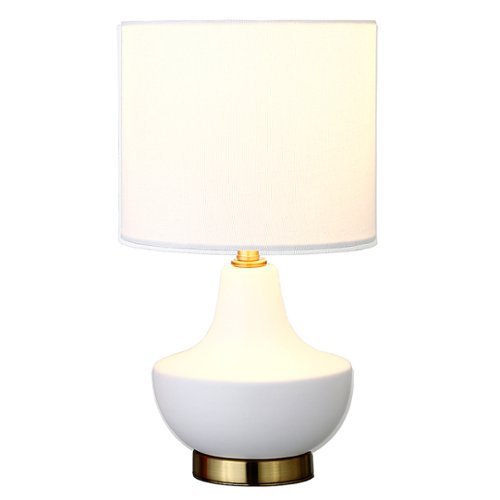 Camden&Wells - Calvin Mini Lamp - White-Front_Standard 