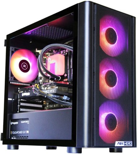ZOTAC - MEK HERO G1 Gaming Desktop - Intel Core i7-11700KF - 16GB Memory - NVIDIA GeForce RTX 3060 Ti - 1TB SSD - Black