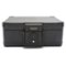 Honeywell - .24 Cu. Ft. Fire- and Water-Proof Lite Weight-Proof Chest Safe with Key Lock - Black-Front_Standard