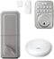MiLocks - MieQ Smart Lock Wi-Fi Replacement Deadbolt with App/Keypad Access - Silver-Front_Standard