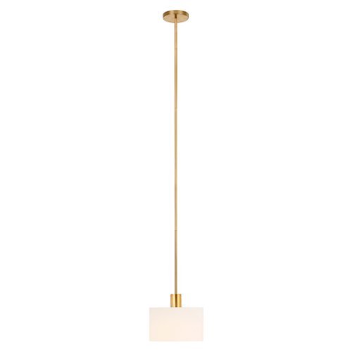 Camden&Wells - Henri Pendant with Fabric Shade - Brass
