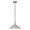 Camden&Wells - Barton Metal Pendant - Matte Gray/Brass-Front_Standard