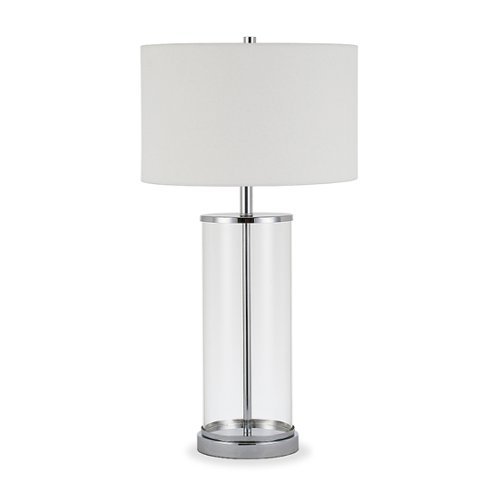

Camden&Wells - Rowan Table Lamp - Clear Glass/Polished Nickel