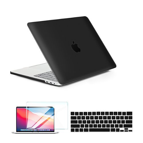 Techprotectus ONLY for New MacBook Pro 16 Inch Case 2021-2024 with Touch ID (Model:A3403 A3186 A2991 A2780 A2485) - Black GLOBAL SHIPPING