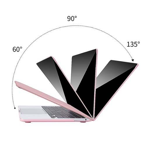Techprotectus MacBook Pro 14 with M4/M3/M2/M1 Pro/MAX case 21-2024 with Touch ID (Model: A3112/A3185/A3401A2918 A2992 A2779 A2442) - Pink SHOP ONLINE