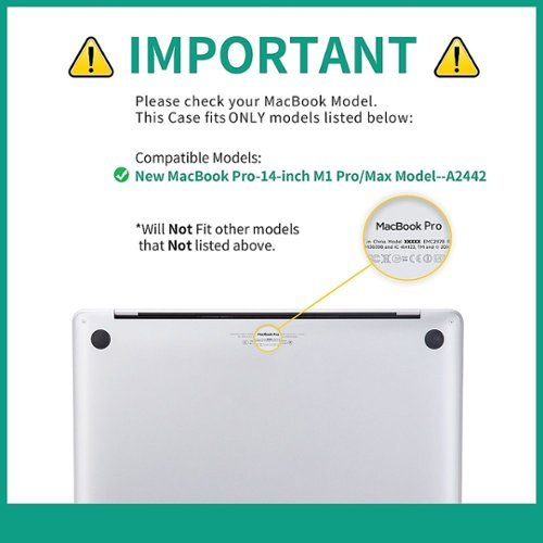 Techprotectus MacBook Pro 14 with M4/M3/M2/M1 Pro/MAX case 21-2024 with Touch ID (Model: A3112/A3185/A3401A2918 A2992 A2779 A2442) - Blue BUY IN SINGAPORE