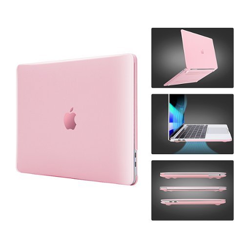 Techprotectus ONLY for New MacBook Pro 16 Inch Case 2021-2024 with Touch ID (Model:A3403 A3186 A2991 A2780 A2485) - Pink SHOP ONLINE