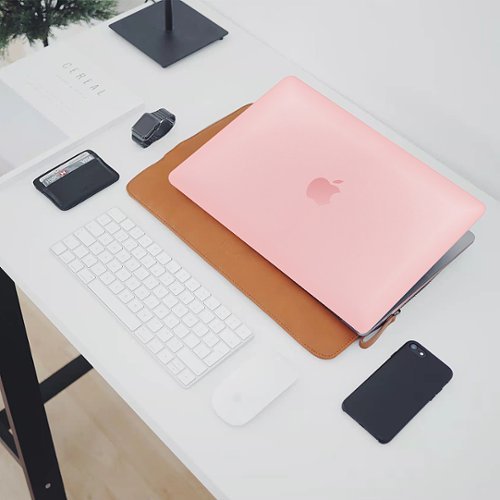 Techprotectus ONLY for New MacBook Pro 16 Inch Case 2021-2024 with Touch ID (Model:A3403 A3186 A2991 A2780 A2485) - Pink BUY IN MIDDLE EAST