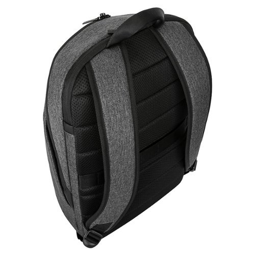 Targus 15.6” Invoke Compact Plus Backpack - Gray GLOBAL SHIPPING