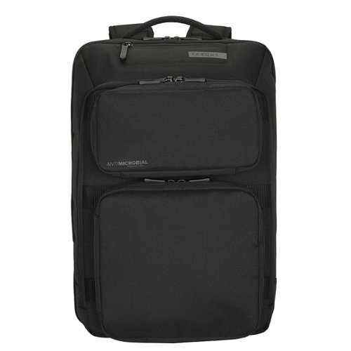 Targus - 15-17.3” 2 Office Antimicrobial Backpack - Black