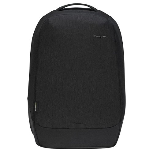 Targus - 15.6” Cypress Security Backpack with EcoSmart - Black