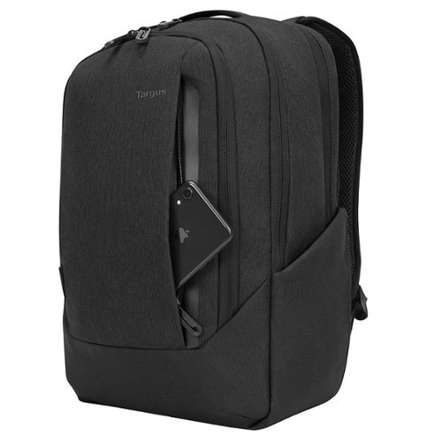 Targus 15.6” Cypress Hero Backpack with EcoSmart - Black GLOBAL SHIPPING