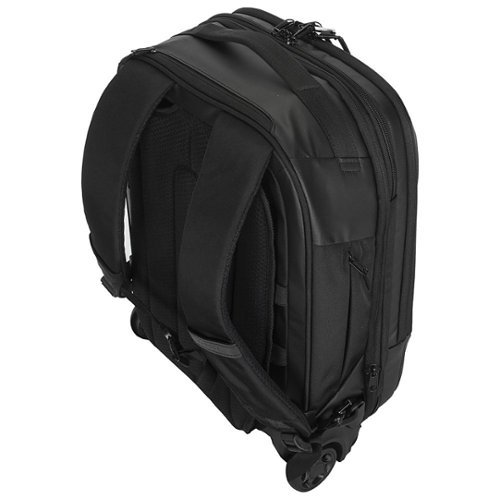 Targus 15.6” EcoSmart Mobile Tech Traveler Rolling Backpack - Black WHERE TO BUY