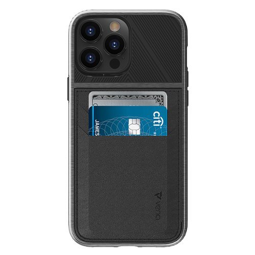 Vena Legacy RFID and MagSafe Compatible Wallet Case for Apple iPhone 13 Pro Max - Space Gray WORLDWIDE DELIVERY