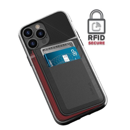 Vena Legacy RFID and MagSafe Compatible Wallet Case for Apple iPhone 13 Pro Max - Space Gray BUY IN MIDDLE EAST