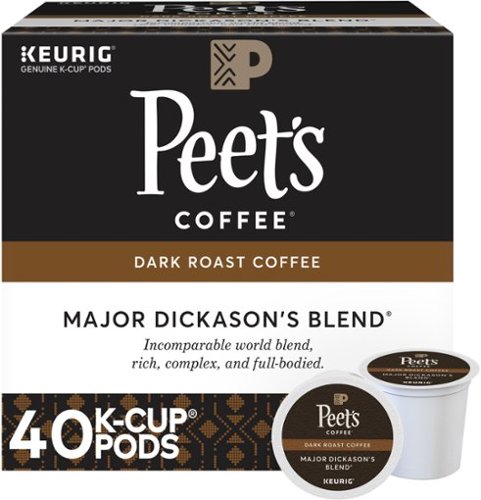  Peet's Coffee - Major Dickason's Blend K-Cup Pods (40-Pack)