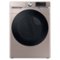 Samsung - 7.5 Cu. Ft. Stackable Smart Gas Dryer with Steam Sanitize+ - Champagne-Front_Standard