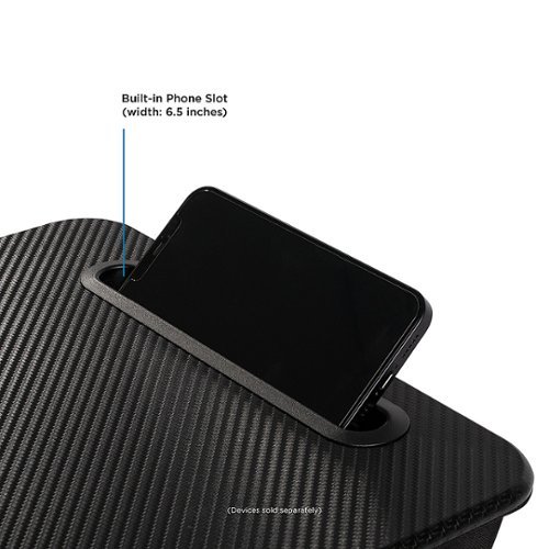 LapGear Sidekick Pro Lap Desk for 15.6 Laptop - Black WORLDWIDE DELIVERY