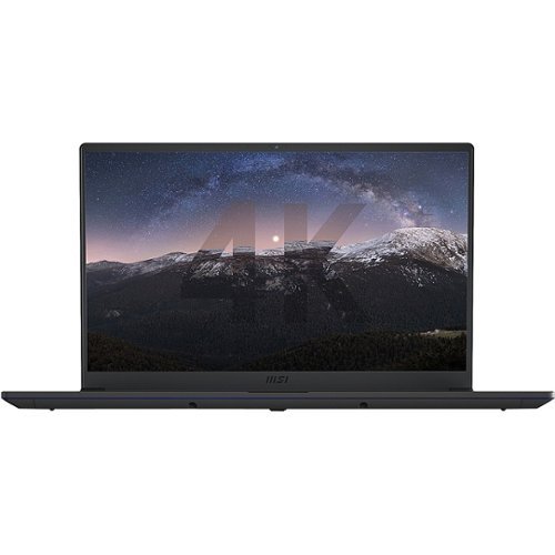 MSI - Prestige 15 15.6" Laptop - Intel Core i7 - 16 GB Memory - NVIDIA GeForce GTX 1650 Max-Q - 1 TB SSD - Carbon Gray