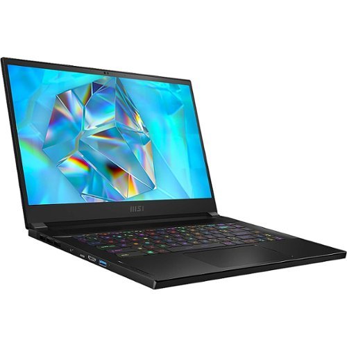 MSI - Creator 15 15.6" Laptop - Intel Core i7 - 16 GB Memory - NVIDIA GeForce RTX 3080 - 1 TB SSD - Black