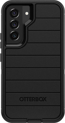 OtterBox - Defender Series Pro Hard Shell for Samsung Galaxy S22 - Black