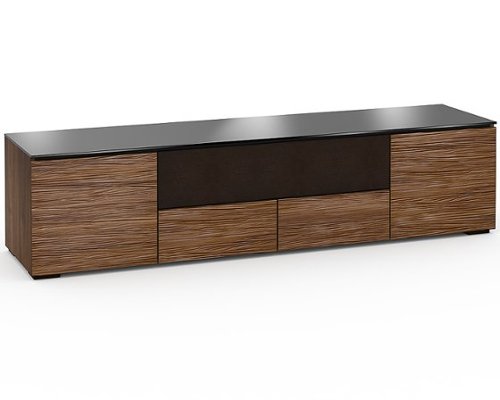 Salamander Designs - Denver AV Cabinet for Most TVs up to 85" - Medium Walnut