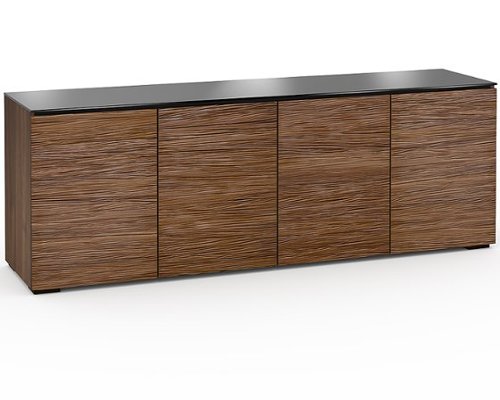 Salamander Designs - Denver AV Cabinet for Most TVs up to 85" - Medium Walnut-Angle_Standard 