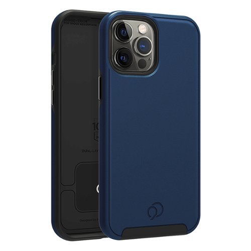 Nimbus9 - Cirrus 2 Case for Apple iPhone 13 Pro Max and 12 Pro Max - Midnight Blue