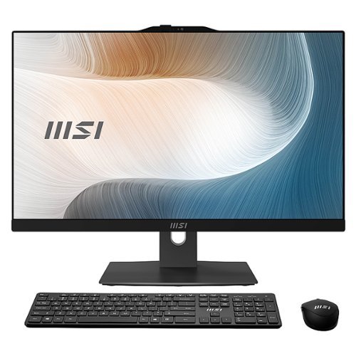 MSI - Modern AM242TP 11M 23.8" Touch-Screen All-In-One - Intel Core i7 - 16 GB Memory - 512 GB SSD - Black