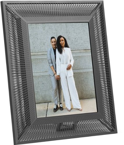 Aura Smith 9.7 LCD Wi-Fi Digital Photo Frame - Onyx WORLDWIDE DELIVERY