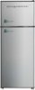 Frigidaire - 7.5 cu ft, 2-Door Apartment Size Refrigerator with Top Freezer, Platinum Series - Stainless Steel-Front_Standard