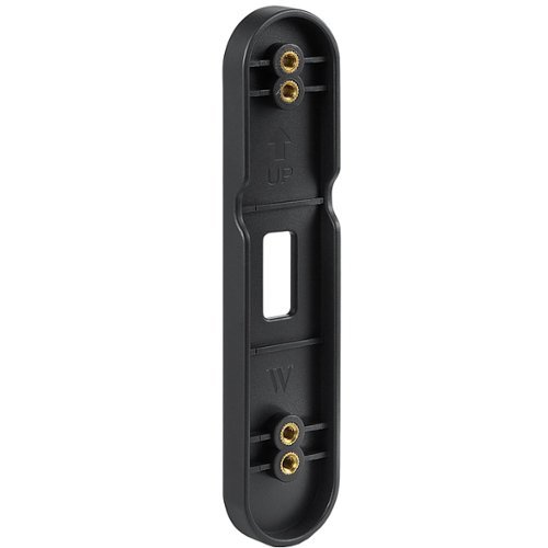 Wasserstein No-Drill Mount for Google Nest Doorbell (battery) - Black INTERNATIONAL SHIPPING