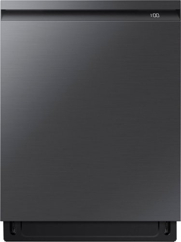 Samsung - AutoRelease Smart Built-In Dishwasher with StormWash+, 42dBA - Black Stainless Steel