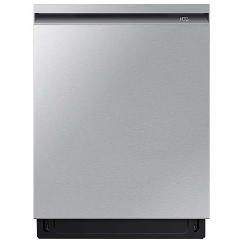 Samsung - Smart 44dBA Dishwasher with StormWash+ - Stainless Steel