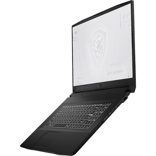 MSI WF76 17.3 Laptop - Intel Core i7 - 16 GB Memory - NVIDIA Quadro T1200 - 512GB SSD - Black GLOBAL SHIPPING