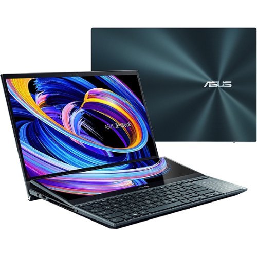 ASUS - ZenBook Pro Duo 15 UX582 15.6" Touch-Screen Laptop - Intel Core i9 - 32 GB Memory - NVIDIA GeForce RTX 3060 - 1 TB SSD