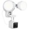 Wasserstein - Wired Floodlight with Charger and Mount for Wyze Cam V3 Camera - White-Angle_Standard