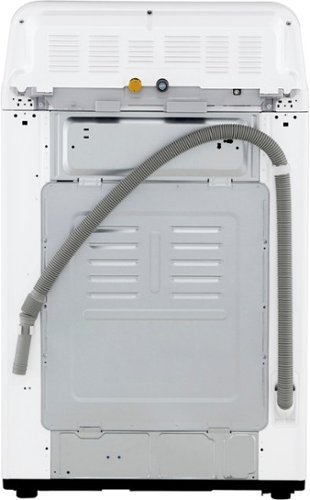 Alt View 24. LG - 4.8 Cu. Ft. High-Efficiency Top Load Washer with 4 Way Agitator - White.