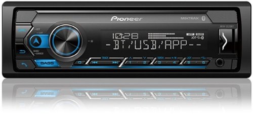 Pioneer - 1-DIN In-dash - Audio Digital Media Receiver - Black
