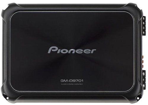 Pioneer - GM-Series 2400 W Max Power 1-Ch. Class-D Mono Amplifier - Black