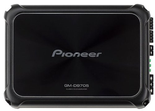 Pioneer - GM-Series 2000 W Max Power 5-Ch. Class-D Amplifier - Black
