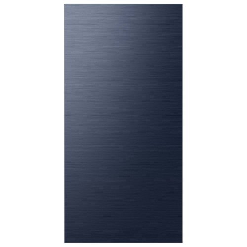 Samsung - Bespoke 4-Door French Door Refrigerator Panel - Top Panel - Navy Steel
