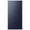 Samsung - Bespoke 4-Door French Door Refrigerator Panel - Top Panel - Navy Steel-Front_Standard