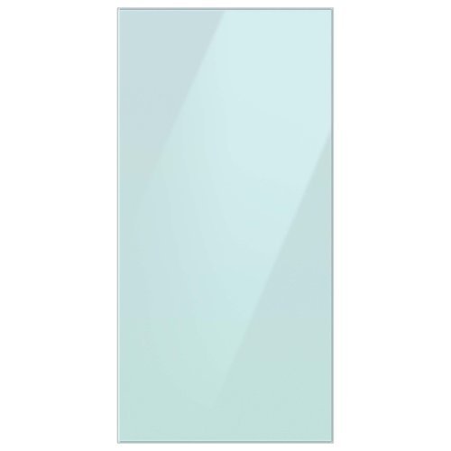 Samsung - Bespoke 4-Door French Door Refrigerator Panel - Top Panel - Morning Blue Glass